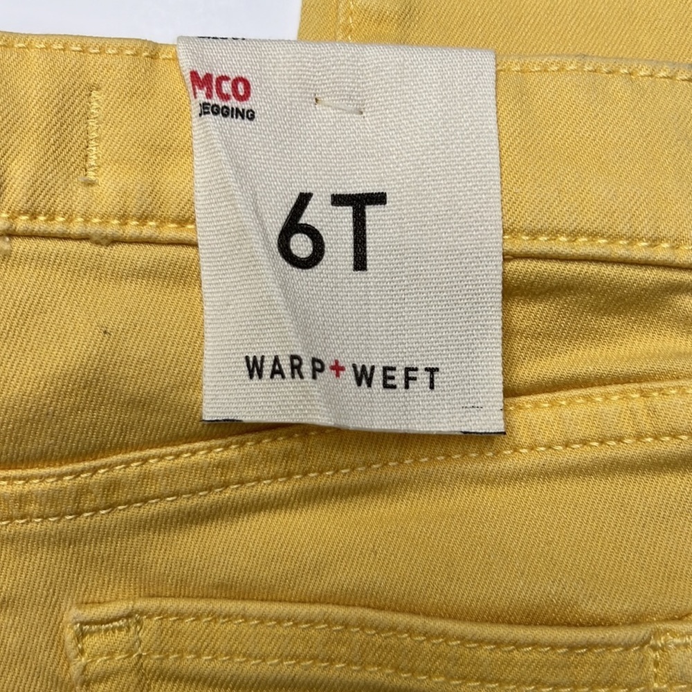 WARP + WEFT KID’S MCO ORLANDO JEGGING SUN DREAM NWT SZ 6 - Picture 4 of 10